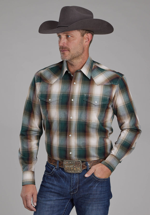 Men's - Amarillo Collection Plaid Shirt