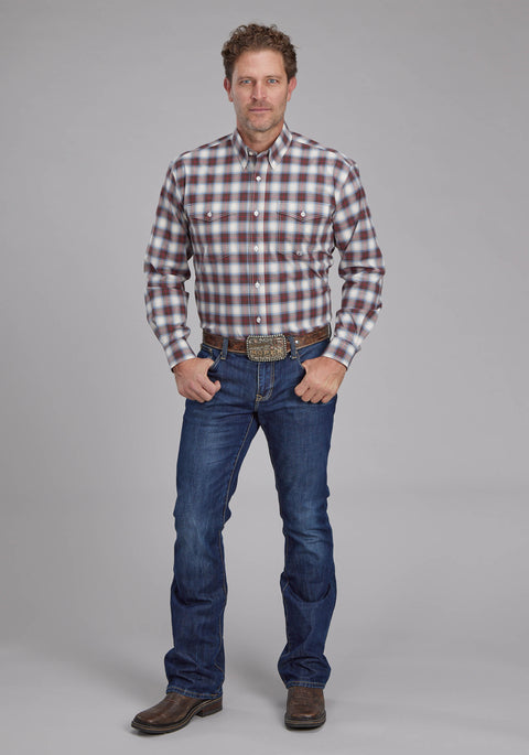 Men's - Amarillo Collection Plaid Shirt