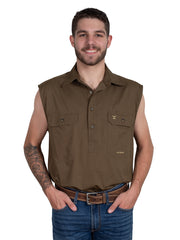 Men's - Jack - 1/2 Button Sleeveless