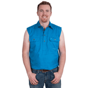 Men's - Jack - 1/2 Button Sleeveless