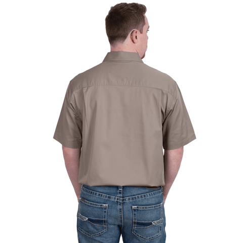 Men's - Adam - 1/2 Button Short Sleeve