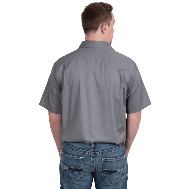 Men's - Adam - 1/2 Button Short Sleeve