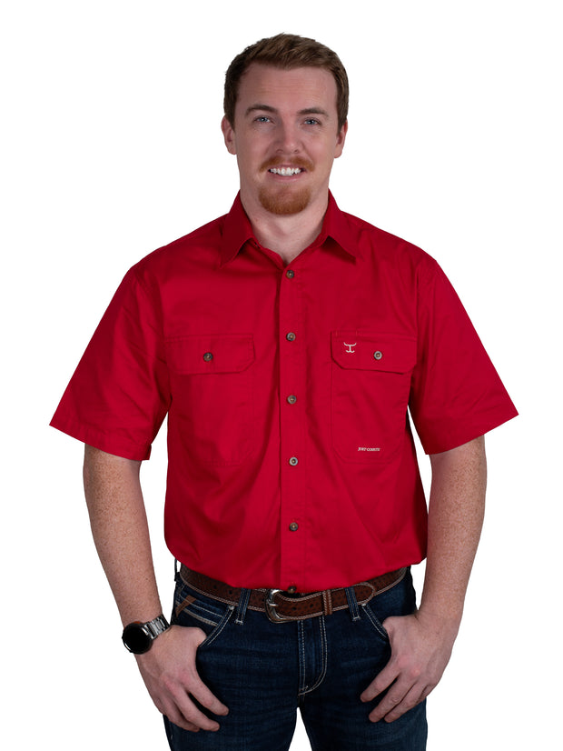 Men's - Eddie - Full Button Short Sleeve