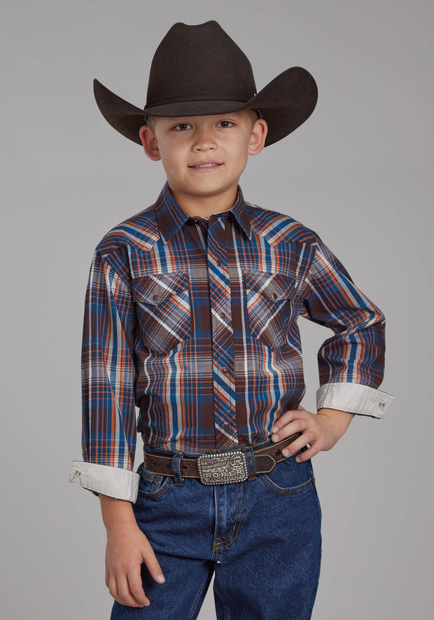 Boy's - West Made Collection Plaid Shirt