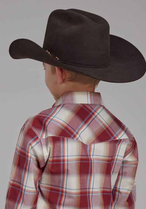 Boy's - Amarillo Collection Plaid Shirt