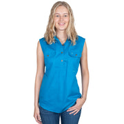 Women's - Kerry - 1/2 Button Sleeveless