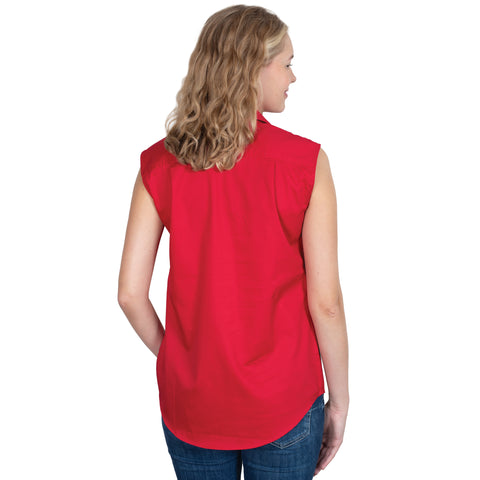 Women's - Kerry - 1/2 Button Sleeveless