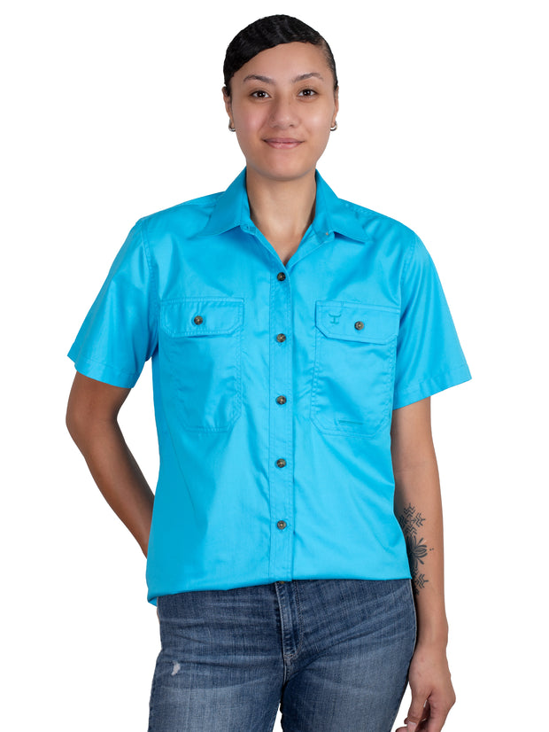 Women's - Maggie - Full Button Short Sleeve