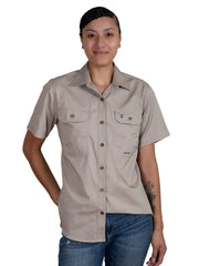 Women's - Maggie - Full Button Short Sleeve