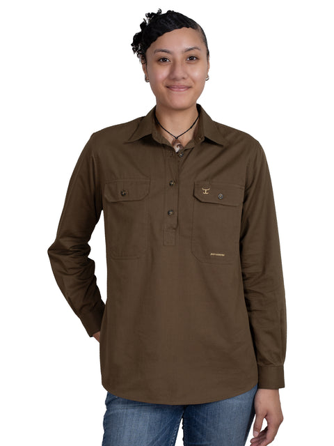 Women's - Jahna - 1/2 Button