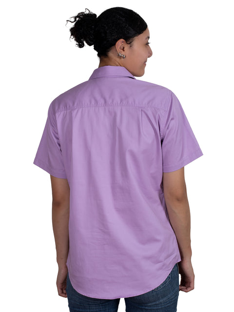 Women's - Evie - Half Button Short Sleeve