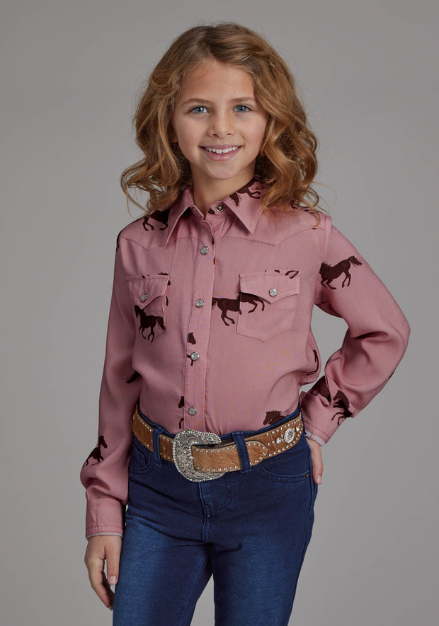 Girl's - Five Star Collection Print Shirt