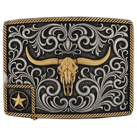 Lonestar Longhorn Attitude Buckle