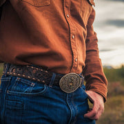 Sunrise Bronc Attitude Buckle