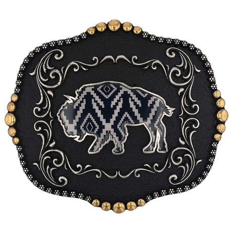 Midnight Buffalo Attitude Buckle