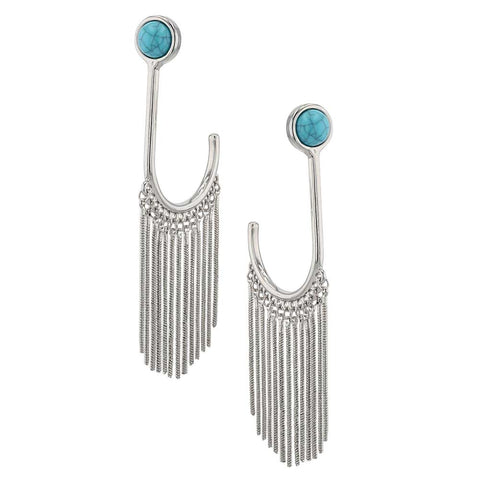 On the Fringe Attitude Earrings