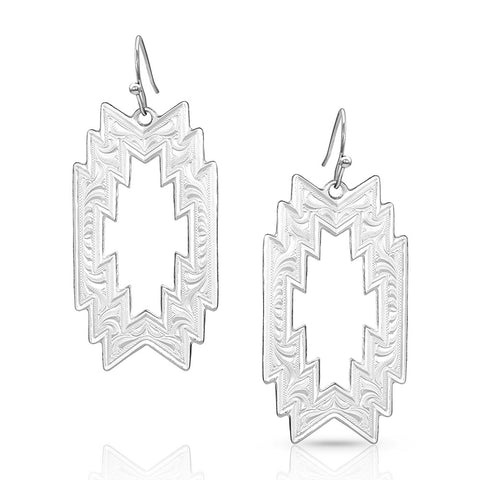 Thunderstorm Geometric Earrings