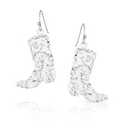 Chiseled Boots Earrings