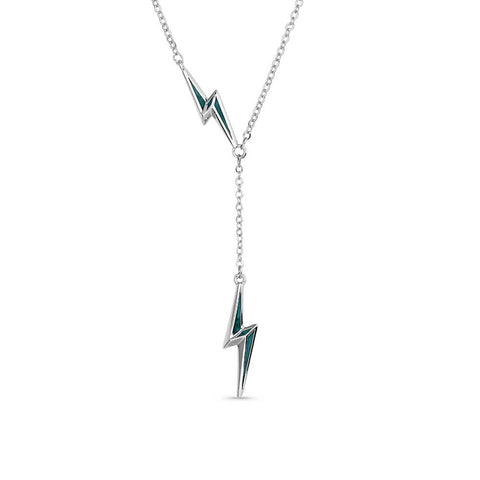 Electrifying Lightning Bolt Necklace