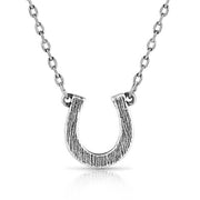 Horseshoe Pendant Necklace