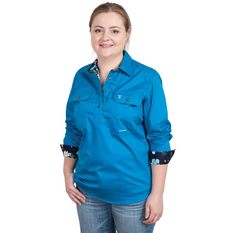 Women's - Jahna Trim - 1/2 Button