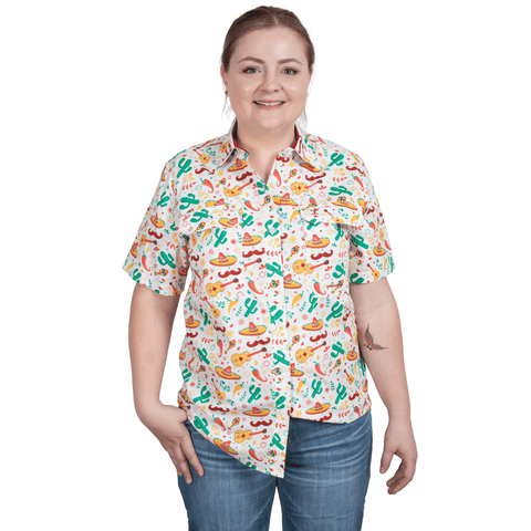 Women's - Izzy - Full Button - Short Sleeve