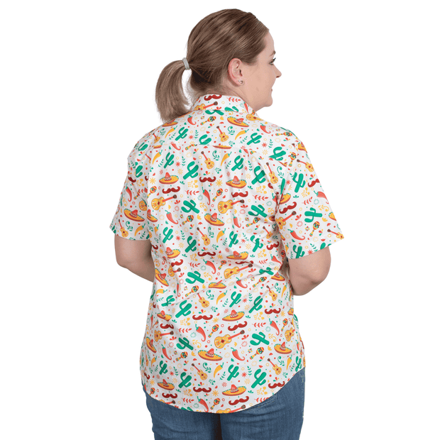 Women's - Izzy - Full Button - Short Sleeve