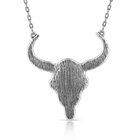 Buffalo Skull Necklace