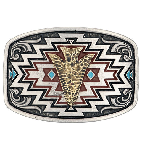 Radiating Center of it All Arrow Buckle